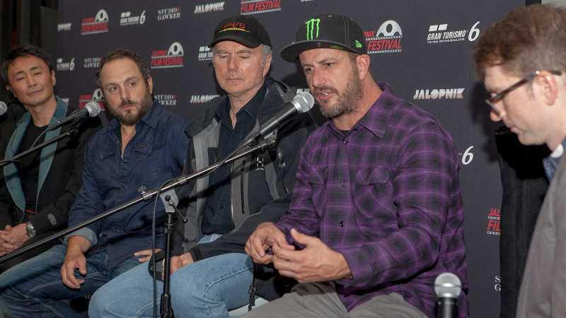 Illustration for article titled The 2013 Jalopnik Film Festival Opening Night Panel and Kickoff Party in photos